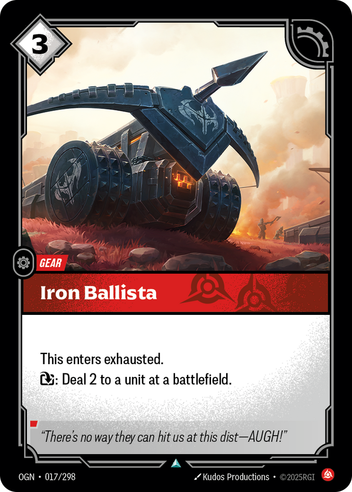Iron Ballista (Foil) - Origins #17