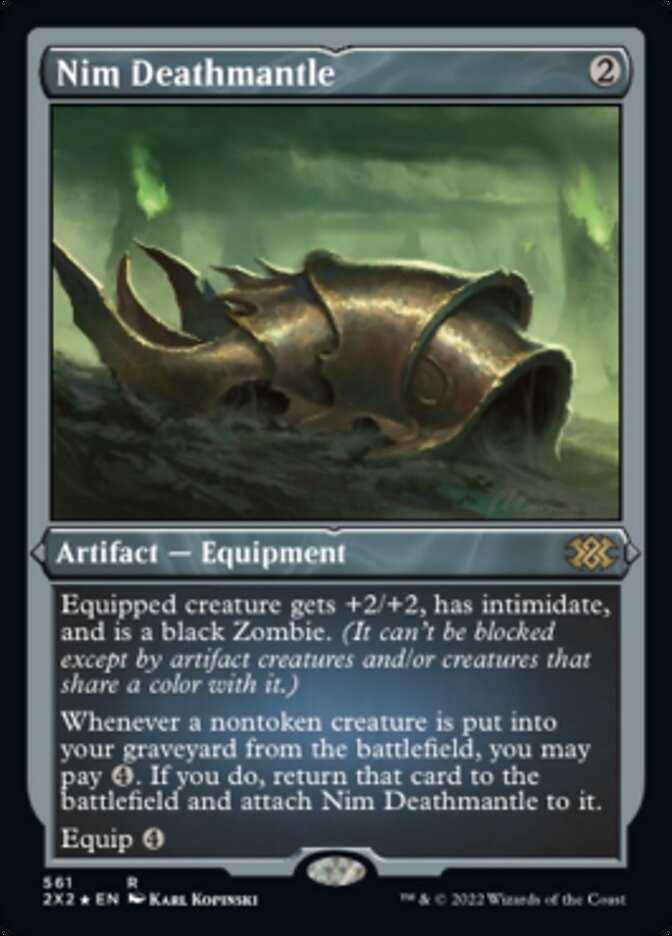 Magic | Nim Deathmantle (Foil Etched) [Double Masters 2022] | The Nerd Merchant