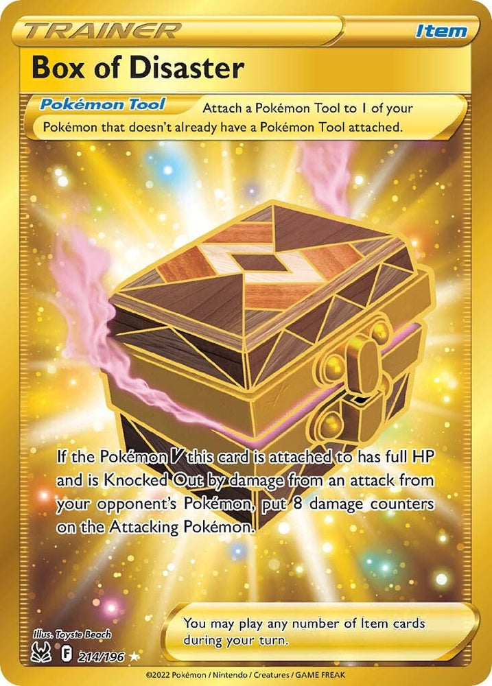 Pokemon | Box of Disaster (214/196) [Sword & Shield: Lost Origin] | The Nerd Merchant