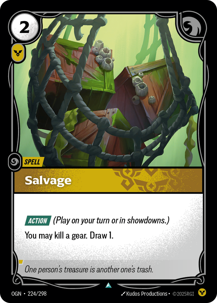 Salvage (Foil) - Origins #224