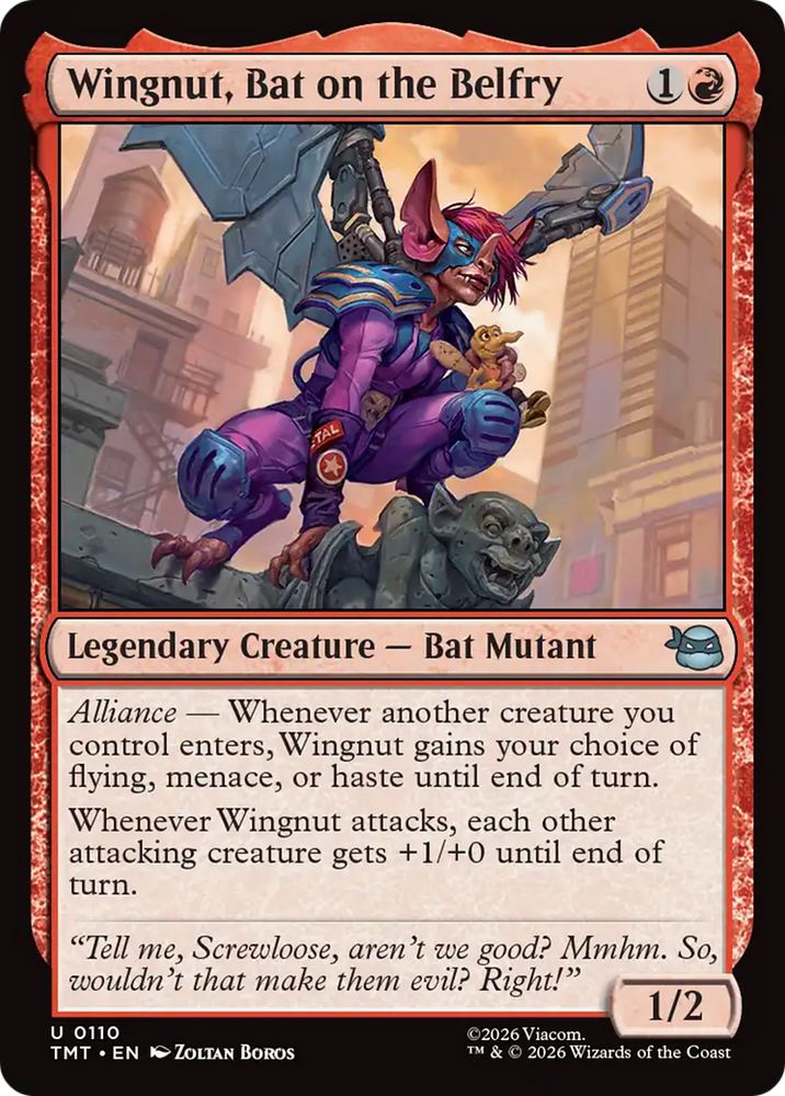 Magic | Wingnut, Bat on the Belfry [Teenage Mutant Ninja Turtles] | The Nerd Merchant