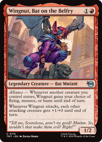 Magic | Wingnut, Bat on the Belfry [Teenage Mutant Ninja Turtles] | The Nerd Merchant