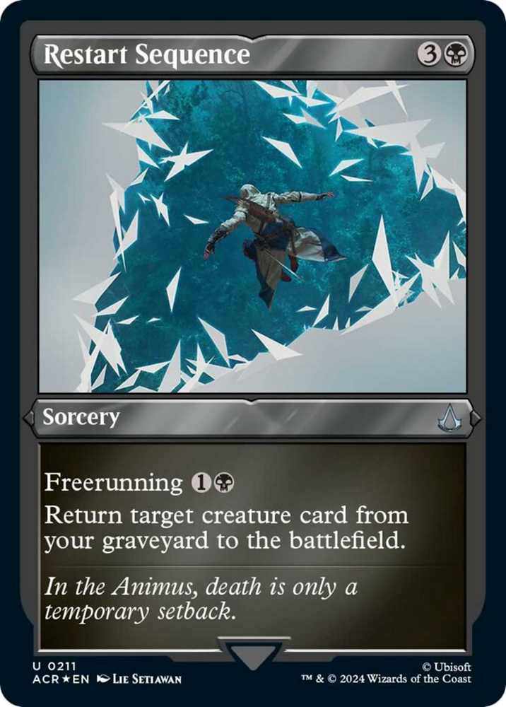 Magic | Restart Sequence (Foil Etched) [Assassin's Creed] | The Nerd Merchant