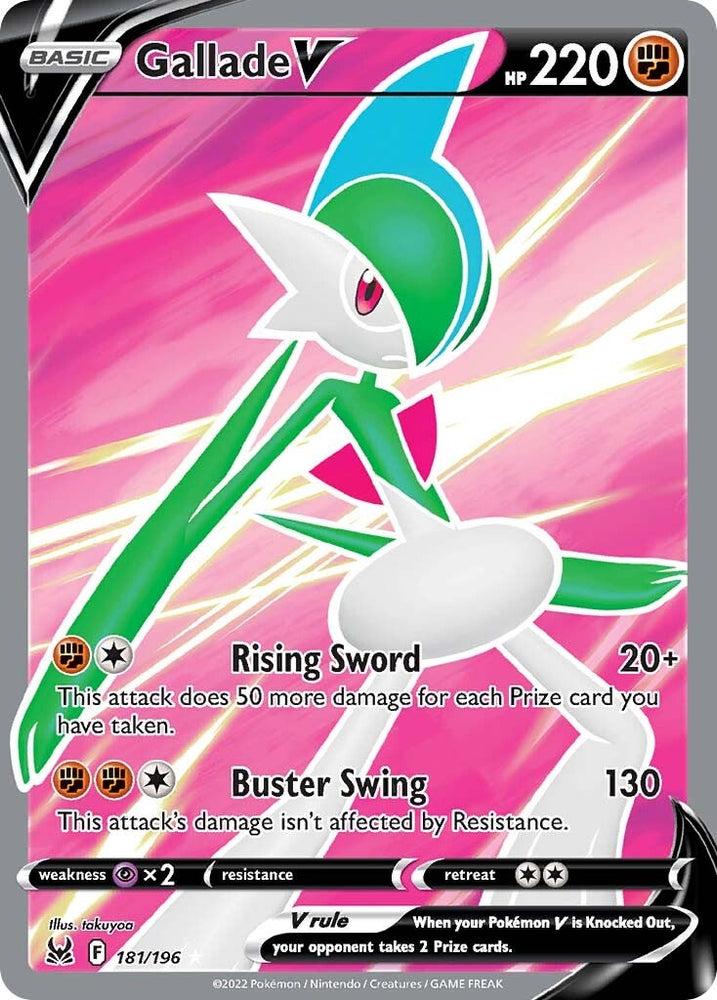 Pokemon | Gallade V (181/196) [Sword & Shield: Lost Origin] | The Nerd Merchant