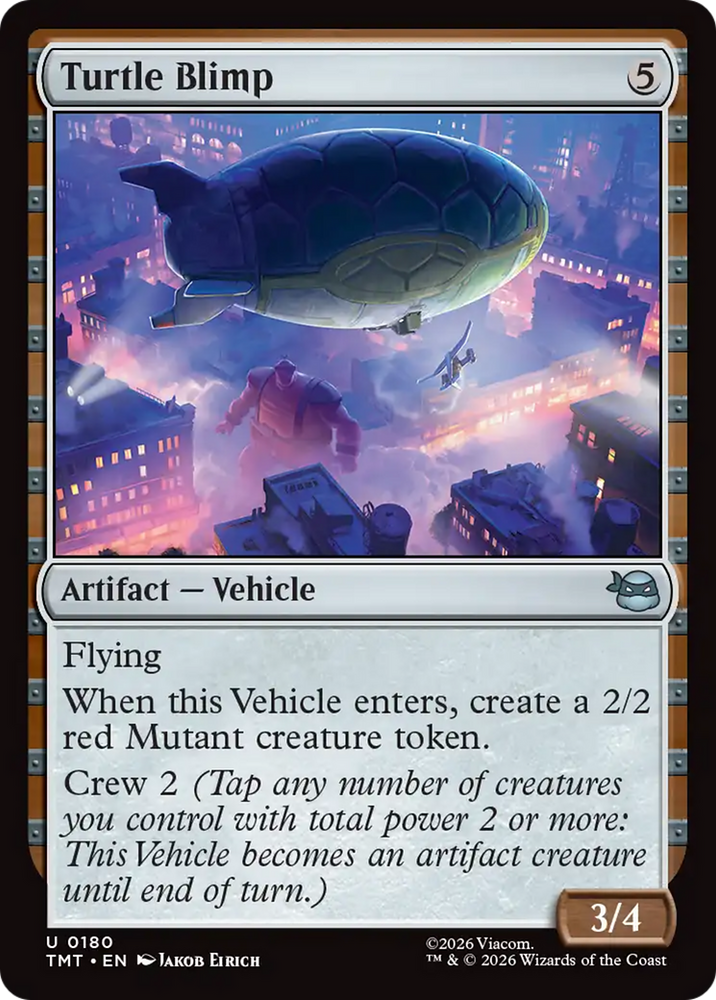 Magic | Turtle Blimp [Teenage Mutant Ninja Turtles] | The Nerd Merchant
