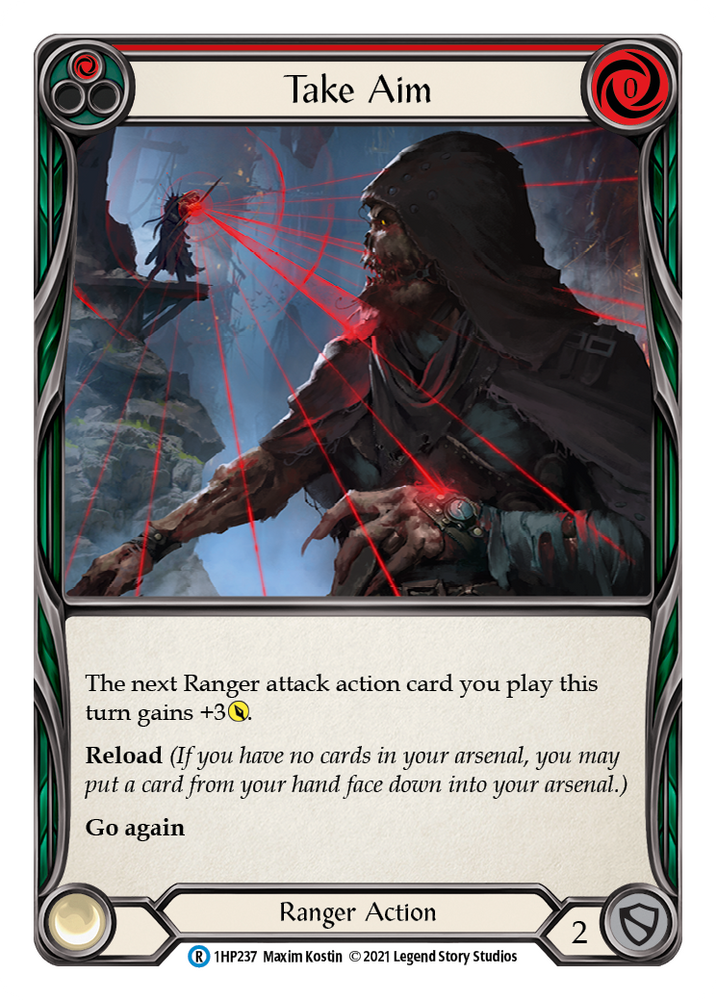 Flesh and Blood TCG | Take Aim (Red) [1HP237] (History Pack 1) | The Nerd Merchant