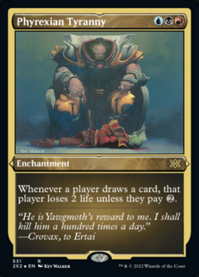Magic | Phyrexian Tyranny (Foil Etched) [Double Masters 2022] | The Nerd Merchant