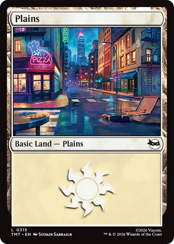 Magic | Plains (0315) [Teenage Mutant Ninja Turtles] | The Nerd Merchant