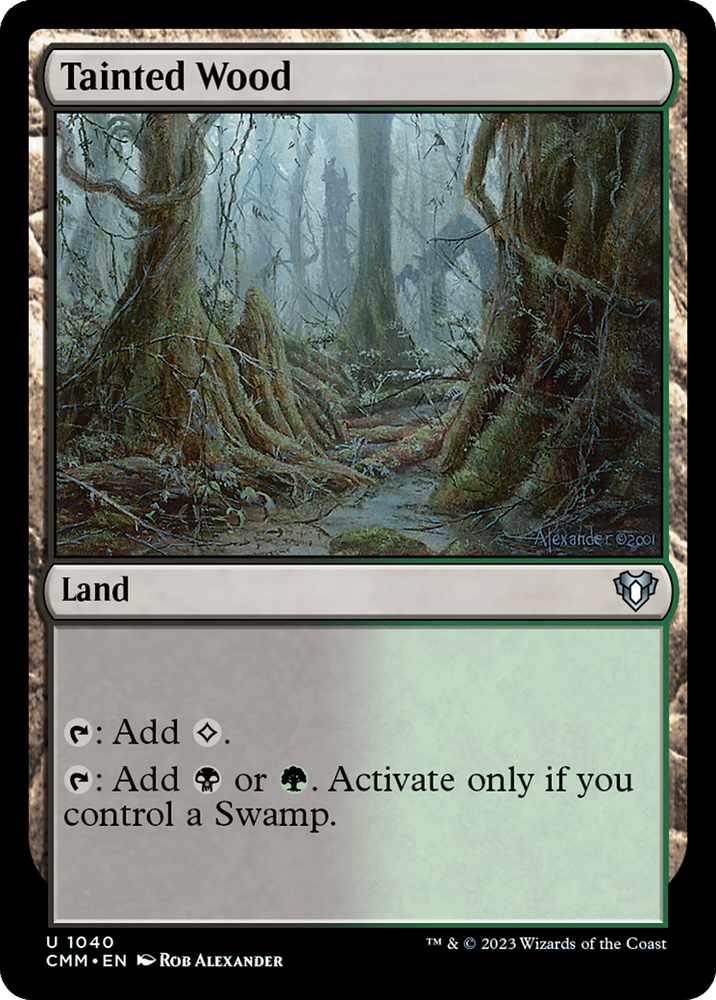 Magic | Tainted Wood [Commander Masters] | The Nerd Merchant