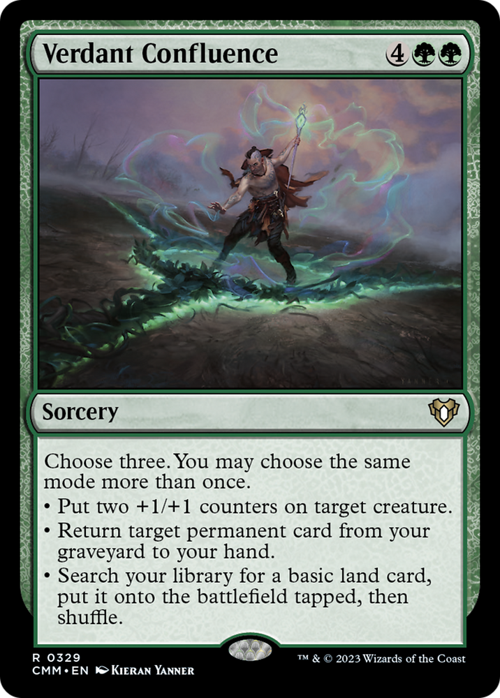 Magic | Verdant Confluence [Commander Masters] | The Nerd Merchant