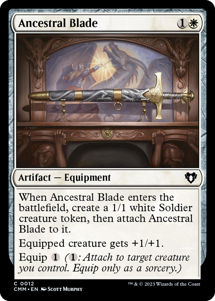 Magic | Ancestral Blade [Commander Masters] | The Nerd Merchant