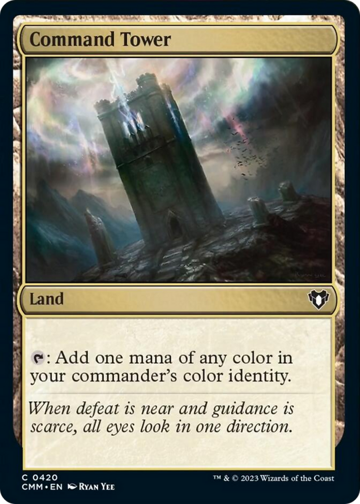 Magic | Command Tower [Commander Masters] | The Nerd Merchant