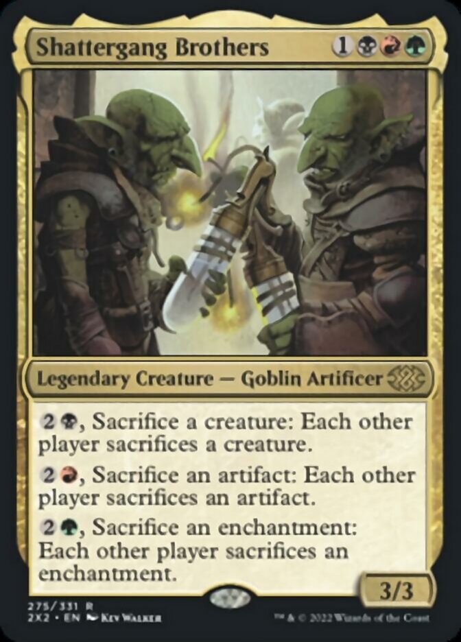Magic | Shattergang Brothers [Double Masters 2022] | The Nerd Merchant