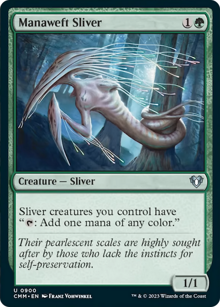 Magic | Manaweft Sliver [Commander Masters] | The Nerd Merchant