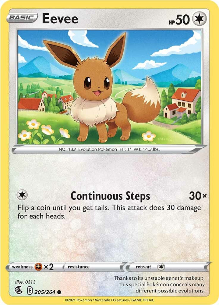 Pokemon | Eevee (205/264) [Sword & Shield: Fusion Strike] | The Nerd Merchant