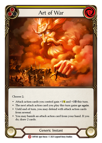 Flesh and Blood TCG | Art of War [1HP366] (History Pack 1) | The Nerd Merchant