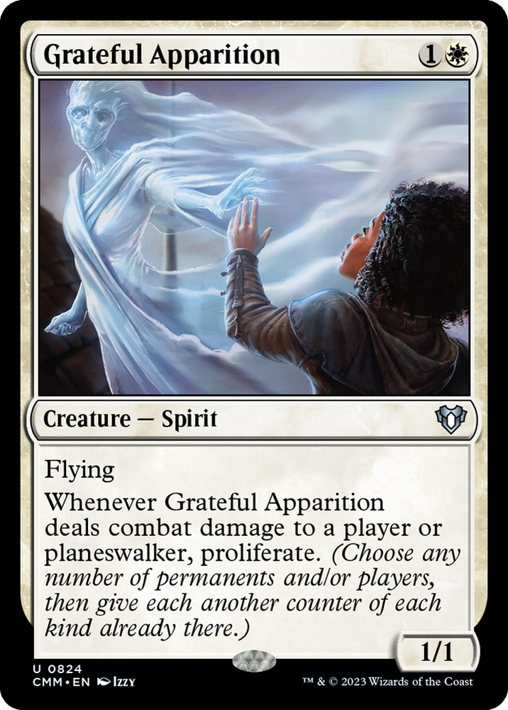 Magic | Grateful Apparition [Commander Masters] | The Nerd Merchant
