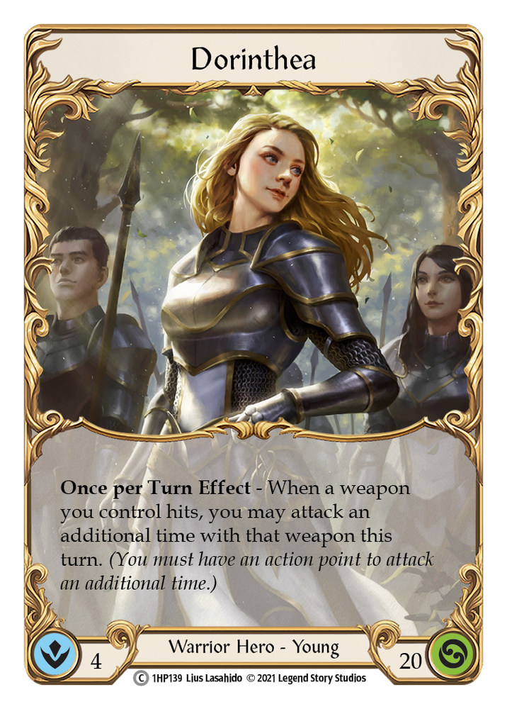 Flesh and Blood TCG | Dorinthea [1HP139] (History Pack 1) | The Nerd Merchant