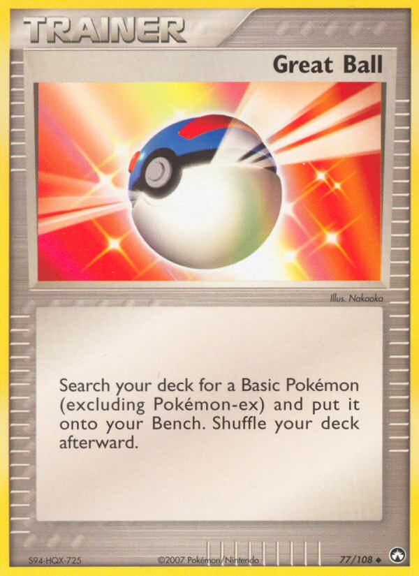 Pokemon | Great Ball (77/108) [EX: Power Keepers] | The Nerd Merchant