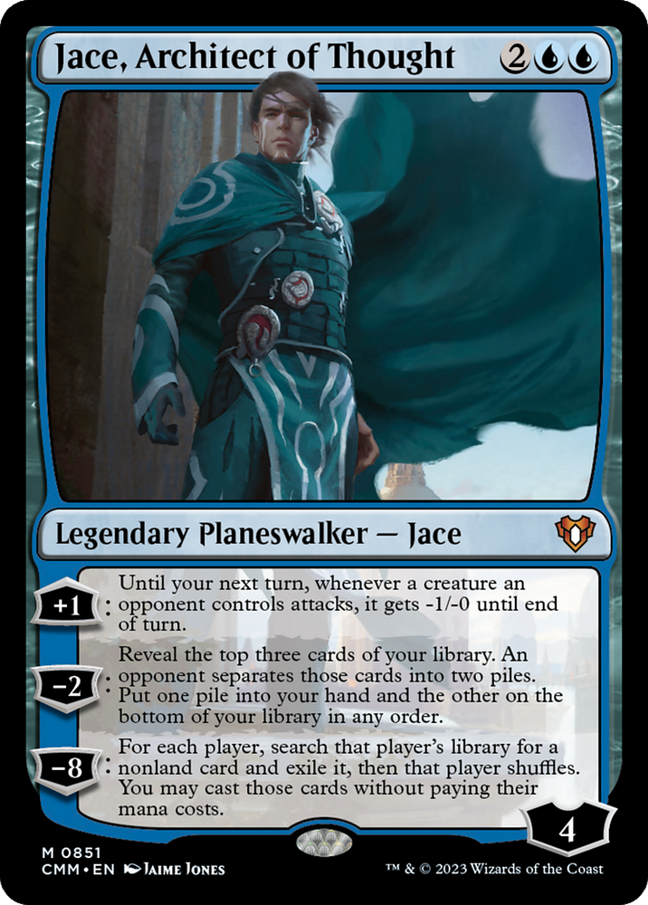 Magic | Jace, Architect of Thought [Commander Masters] | The Nerd Merchant