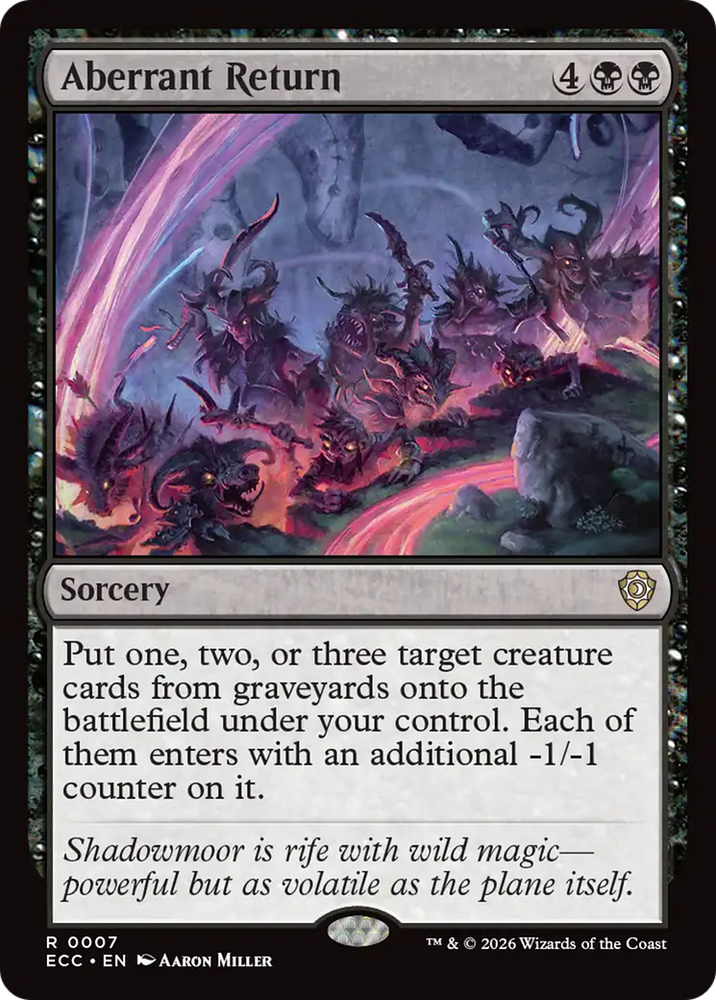Magic | Aberrant Return [Lorwyn Eclipsed Commander] | The Nerd Merchant