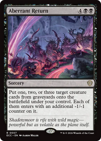 Magic | Aberrant Return [Lorwyn Eclipsed Commander] | The Nerd Merchant