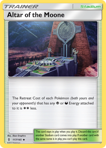 Pokemon | Altar of the Moone (117/145) [Sun & Moon: Guardians Rising] | The Nerd Merchant