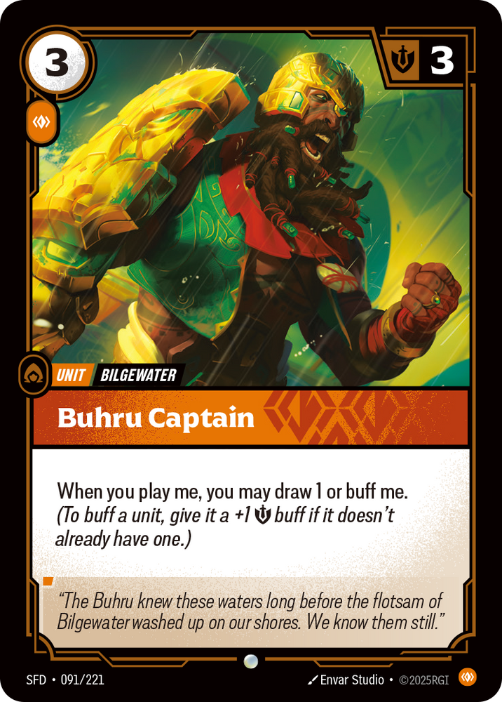 Buhru Captain - Spiritforged #91