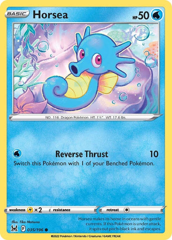 Pokemon | Horsea (035/196) [Sword & Shield: Lost Origin] | The Nerd Merchant