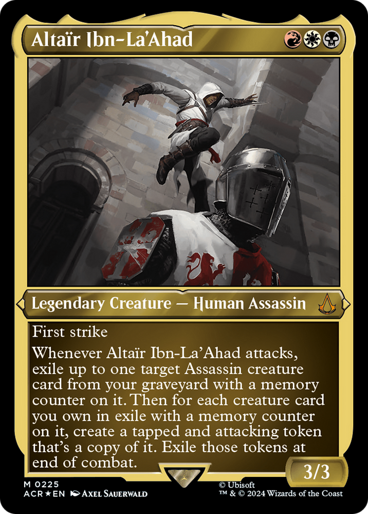 Magic | Altair Ibn-La'Ahad (Foil Etched) [Assassin's Creed] | The Nerd Merchant