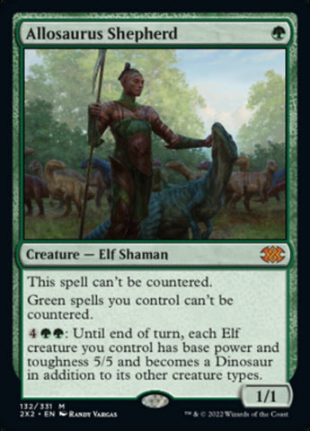 Magic | Allosaurus Shepherd [Double Masters 2022] | The Nerd Merchant