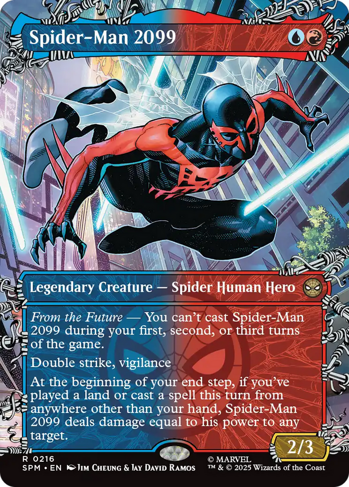 Magic | Spider-Man 2099 (0216) (Borderless) [Marvel's Spider-Man] | The Nerd Merchant