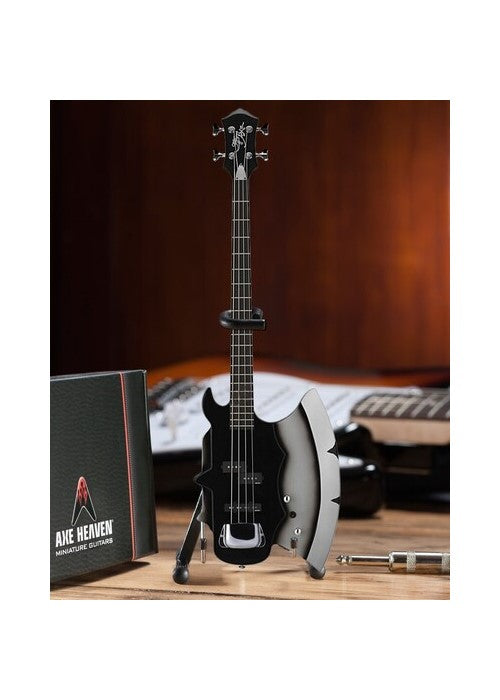 Kiss Gene Simmons Signature Axe Mini Bass Guitar Replica