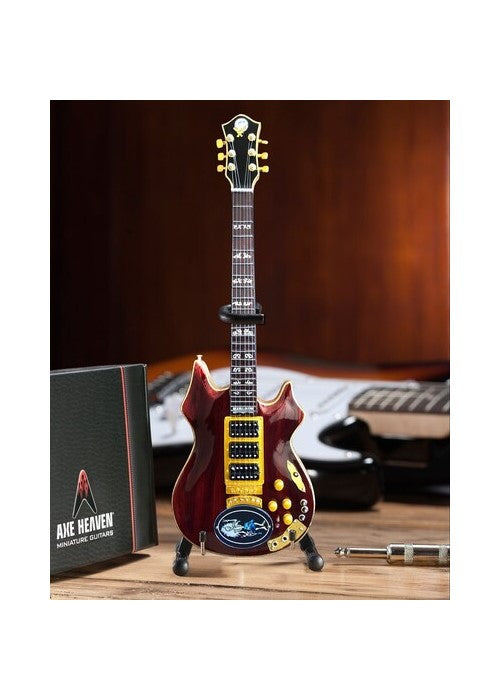 Jerry Garcia Grateful Dead Rosebud Tribute Mini Guitar Replica