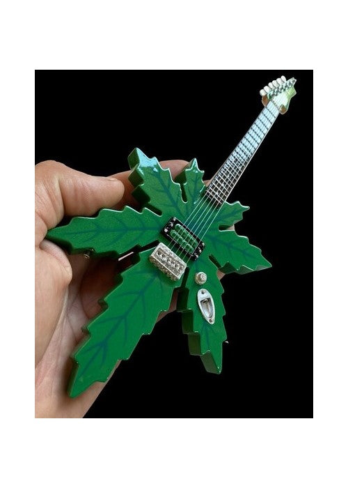 Tommy Chong Cheech & Chong Sweet Leaf Mary Jane Mini Guitar Replica