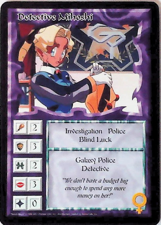 Ani-Mayhem CCG | Detective Mihoshi - Set Zero | The Nerd Merchant