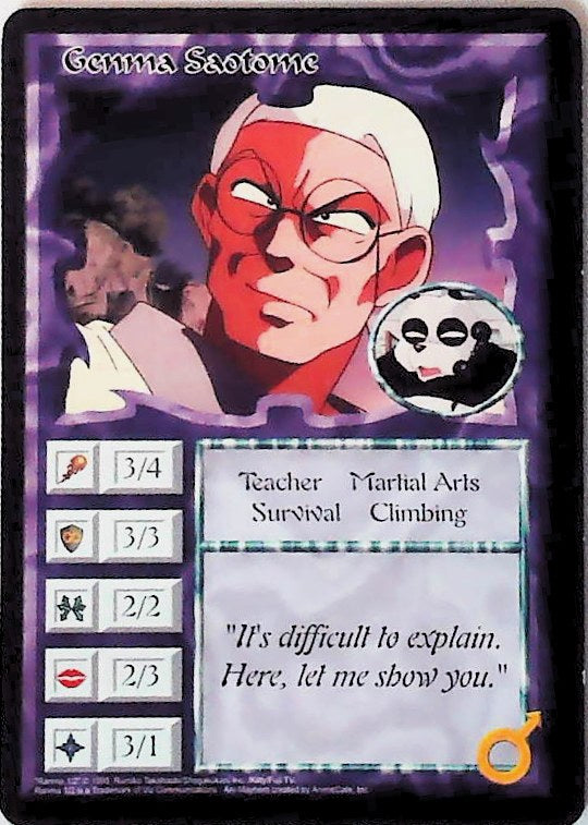 Ani-Mayhem CCG | Genma Saotome - Set Zero | The Nerd Merchant