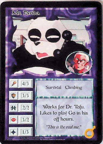 Ani-Mayhem CCG | Mr. Panda - Set Zero | The Nerd Merchant