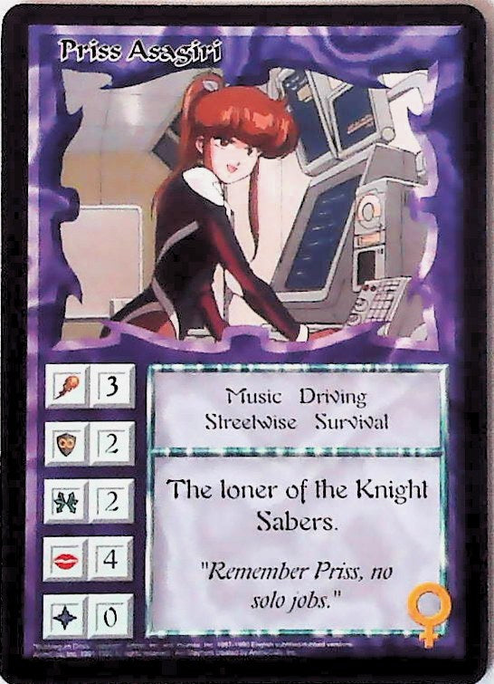 Ani-Mayhem CCG | Priss Asagiri - Set Zero | The Nerd Merchant