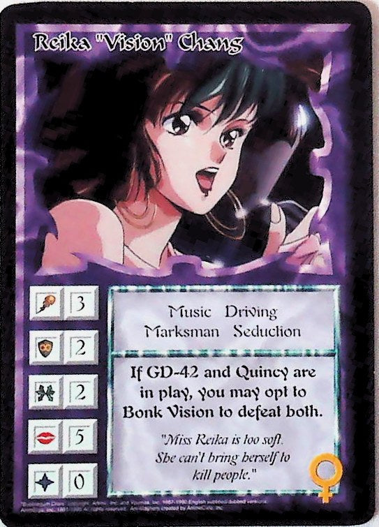 Ani-Mayhem CCG | Reika "Vision" Chang - Set Zero | The Nerd Merchant