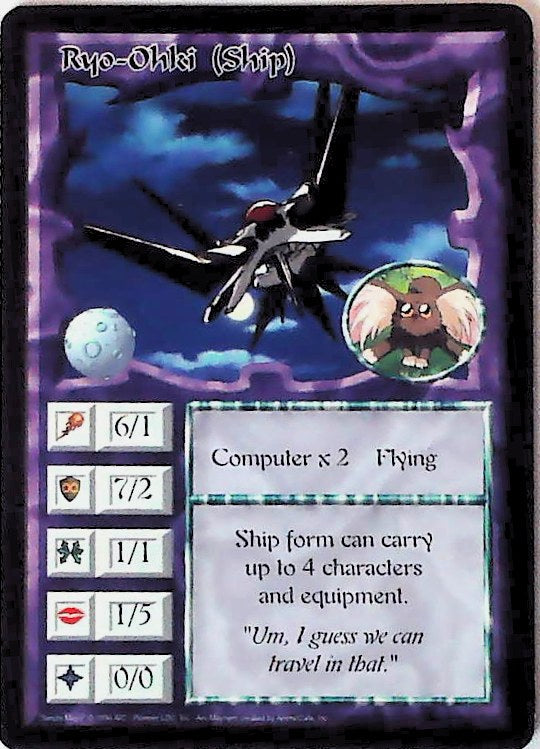 Ani-Mayhem CCG | Ryo-Ohki (Ship) - Set Zero | The Nerd Merchant