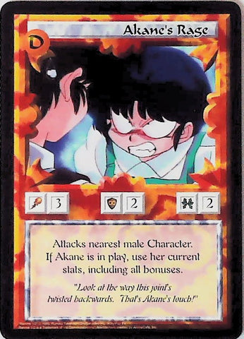 Ani-Mayhem CCG | Akane's Rage - Set Zero | The Nerd Merchant