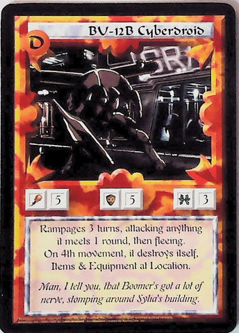 Ani-Mayhem CCG | BU-12B Cyberdroid - Set Zero | The Nerd Merchant