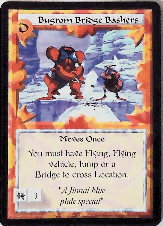 Ani-Mayhem CCG | Bugrom Bridge Bashers - Set Zero | The Nerd Merchant