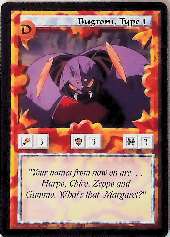 Ani-Mayhem CCG | Bugrom, Type 1 - Set Zero | The Nerd Merchant