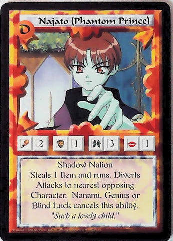 Ani-Mayhem CCG | Najato (Phantom Prince) - Set Zero | The Nerd Merchant