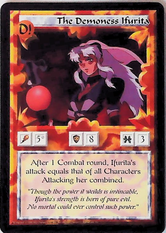 Ani-Mayhem CCG | The Demoness Ifurita - Set Zero | The Nerd Merchant