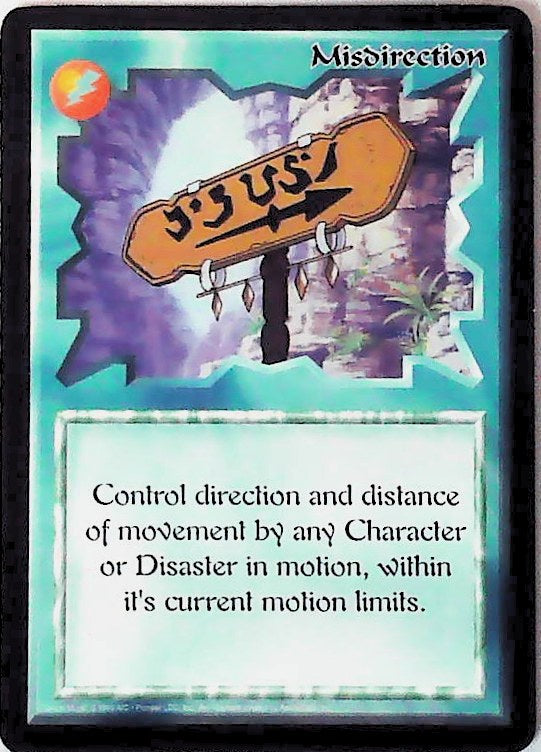 Ani-Mayhem CCG | Misdirection - Set Zero | The Nerd Merchant