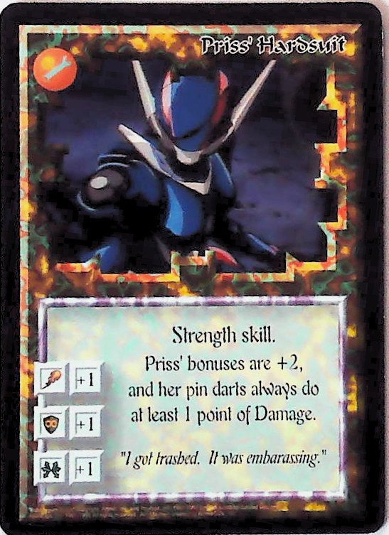 Ani-Mayhem CCG | Priss' Hardsuit - Set Zero | The Nerd Merchant