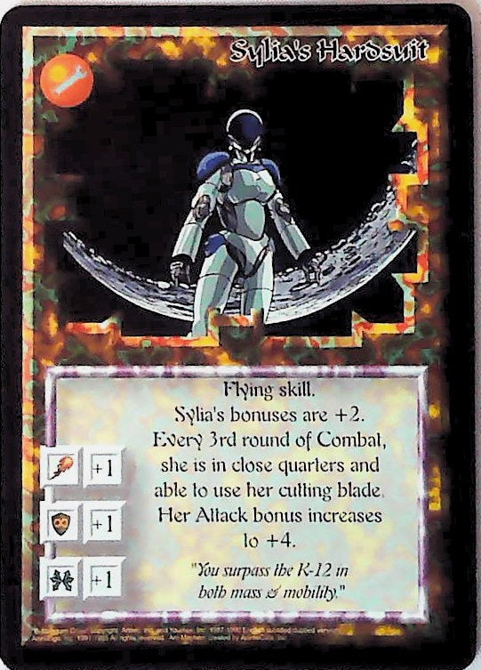 Ani-Mayhem CCG | Sylia's Hardsuit - Set Zero | The Nerd Merchant